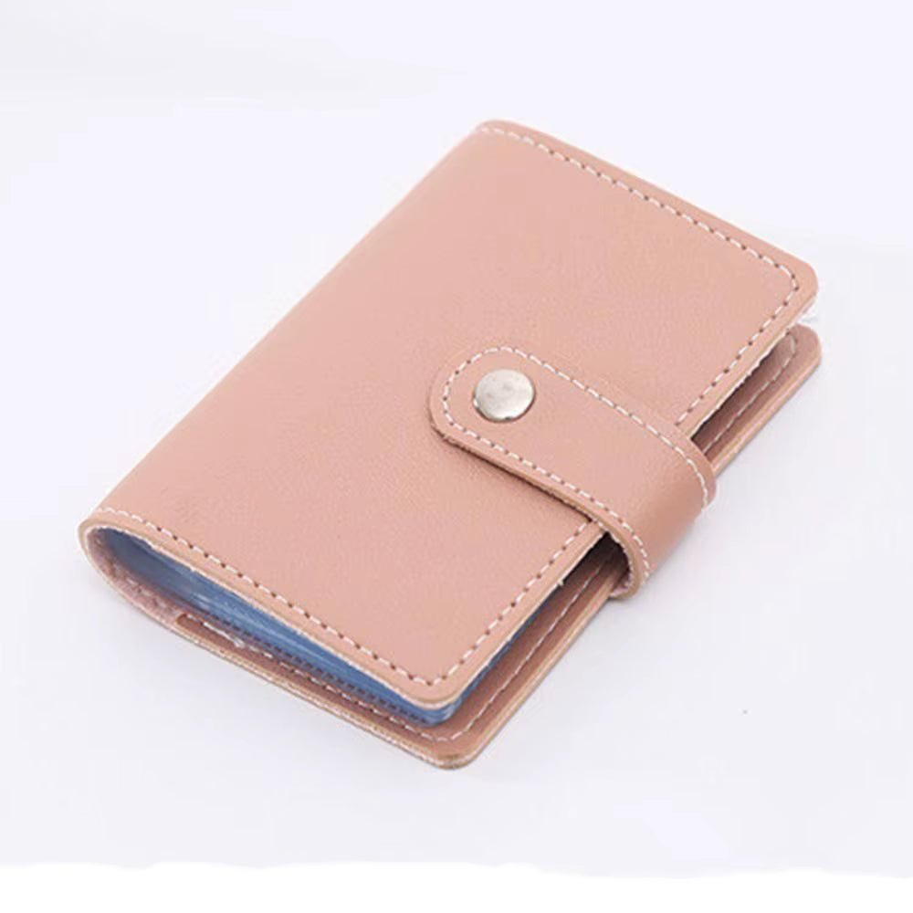 26 Card Slots RFID Blocking PU Leather Women Credit Card Wallet Fashion Cute Cards Holder Wallet for Cards Cardholder